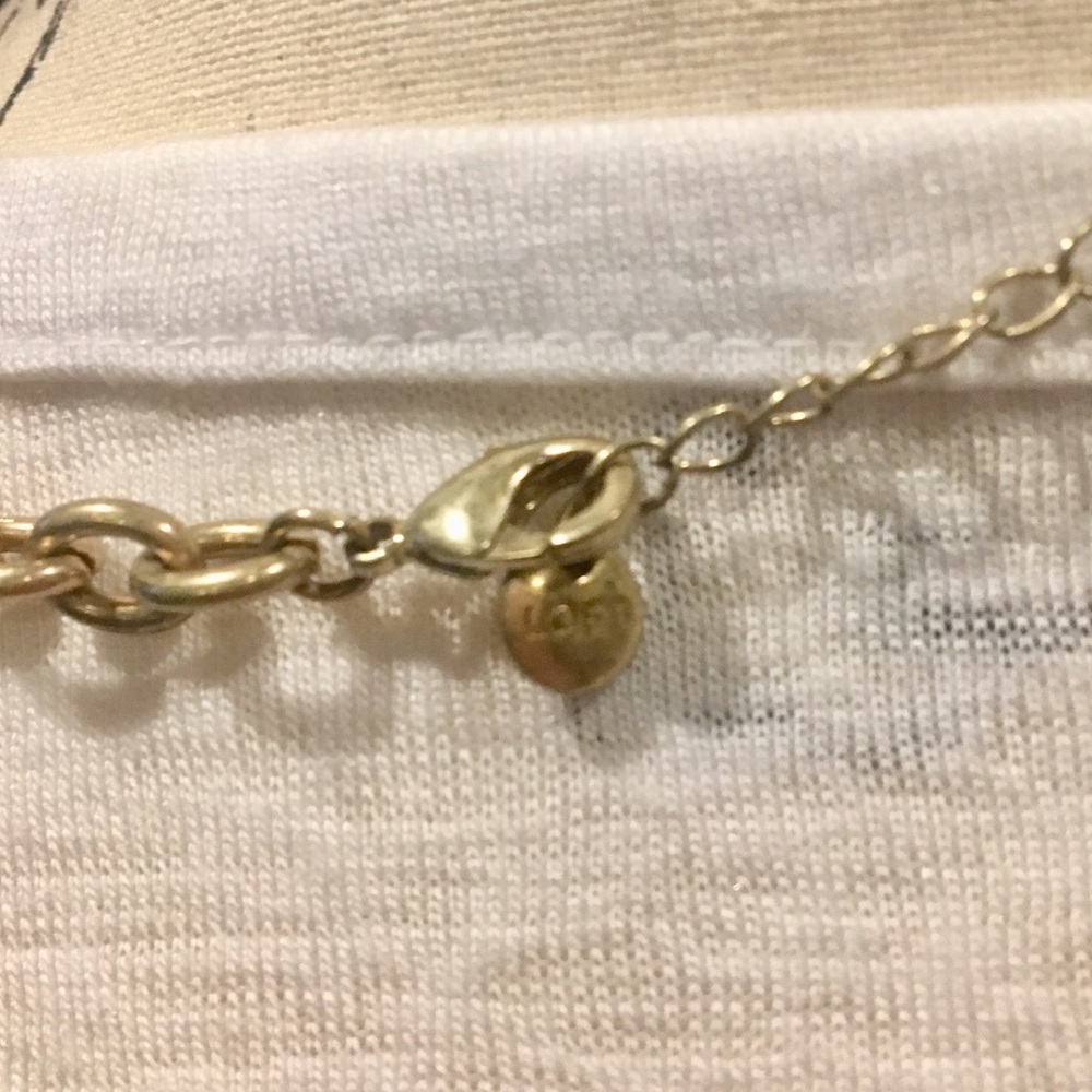 LOFT Thick Rhinestone Rope Necklace - Picture 4 of 6